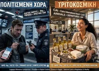 Παρασκευή Σιδέρη: Τριτοκοσμική vs Πολιτισμένη χώρα: 30 κιλά με λάδια, τυριά, ελιές από Κρήτη και Γρεβενά vs 8 κιλά Light και πρόστιμο €50 – Αγαπάω την Ελλάδα αλλά για ποια Ελλάδα;