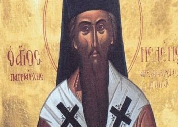 ΑΓΙΟΣ ΜΕΛΕΤΙΟΣ ΠΗΓΑΣ: Ο ΟΜΟΛΟΓΗΤΗΣ ΠΑΤΡΙΑΡΧΗΣ ΑΛΕΞΑΝΔΡΕΙΑΣ