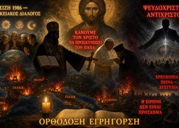 Παναγόπουλος Αλέξιος: Γεωπολιτικές διαθρησκειακές από την Ασίζη, στο σημερινό ερώτημα του Αντιχρίστου.