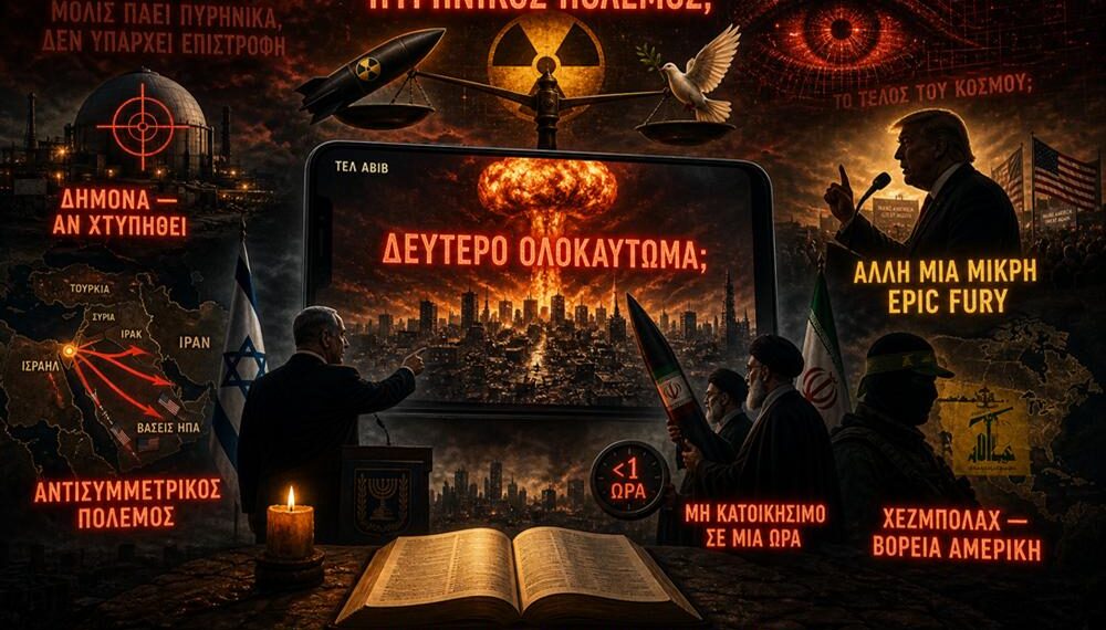 Ο Νετανιάχου Προειδοποιεί Δημόσια για την Πιθανότητα Πυρηνικού Πολέμου στη Μέση Ανατολή