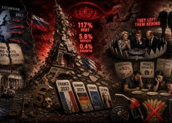 Η Γαλλία Καταρρέει και το Ντόμινο Ξεκίνησε: 117% Χρέος, 5,8% Έλλειμμα, Κυβέρνηση Κάθε 3 Μήνες
