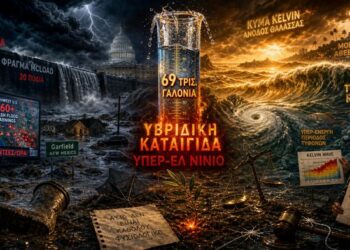 69 Τρισεκατομμύρια Γαλόνια Βροχής: Η Υβριδική Καταιγίδα που Πλήττει τις ΗΠΑ Δεν Είναι Καθόλου Φυσιολογική