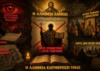 Δρ. Κ. Βαρδάκας: «Καταλάβατε σε τι Σημείο Φτάσαμε;»: Ο Άγιος Ραφαήλ Δεν Συμμετείχε Ποτέ στη Σύνοδο Φερράρας-Φλωρεντίας