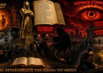 Το Δεύτερο Θηρίο Δίνει το Χάραγμα: Το Σφράγισμα στο Χέρι ή το Μέτωπο και ο Οικονομικός Αποκλεισμός
